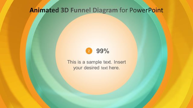 Editable 3D Animated Funnel PPT