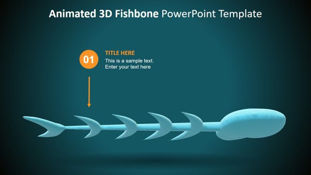 Fishbone 3D Model Template