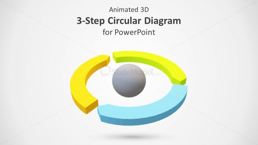 3 Step Circular Process Segments