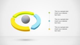 3 Steps Diagram of 3D Chevron Shapes