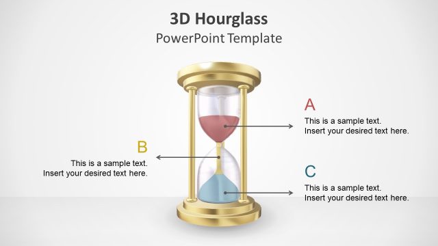 Animated 3D Hourglass PowerPoint Template