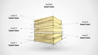 Pencil Sketch Layout of 5 Levels