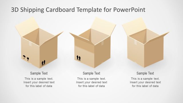 Open and Close Cardboard Box PPT