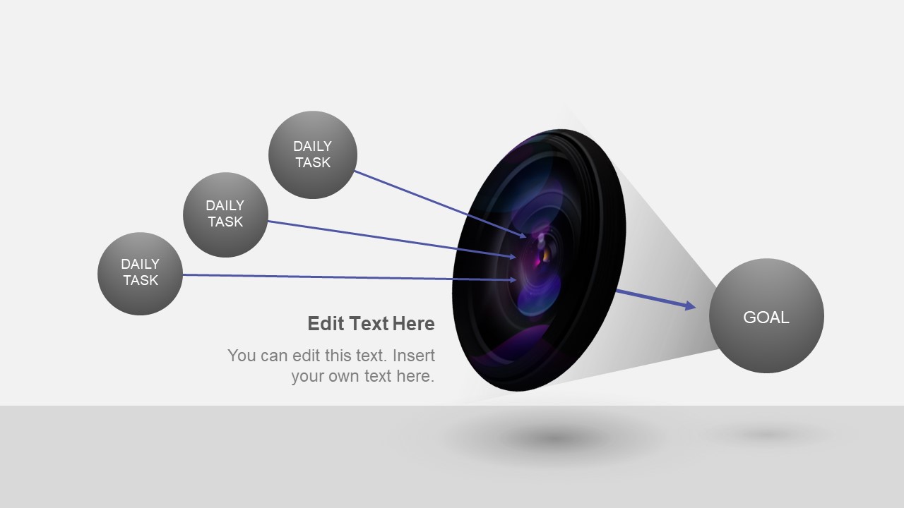 3D PowerPoint Animated Diagram
