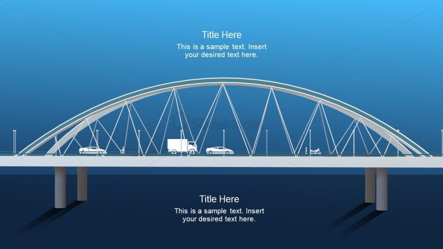 Animated Slides with 3D bridge Model