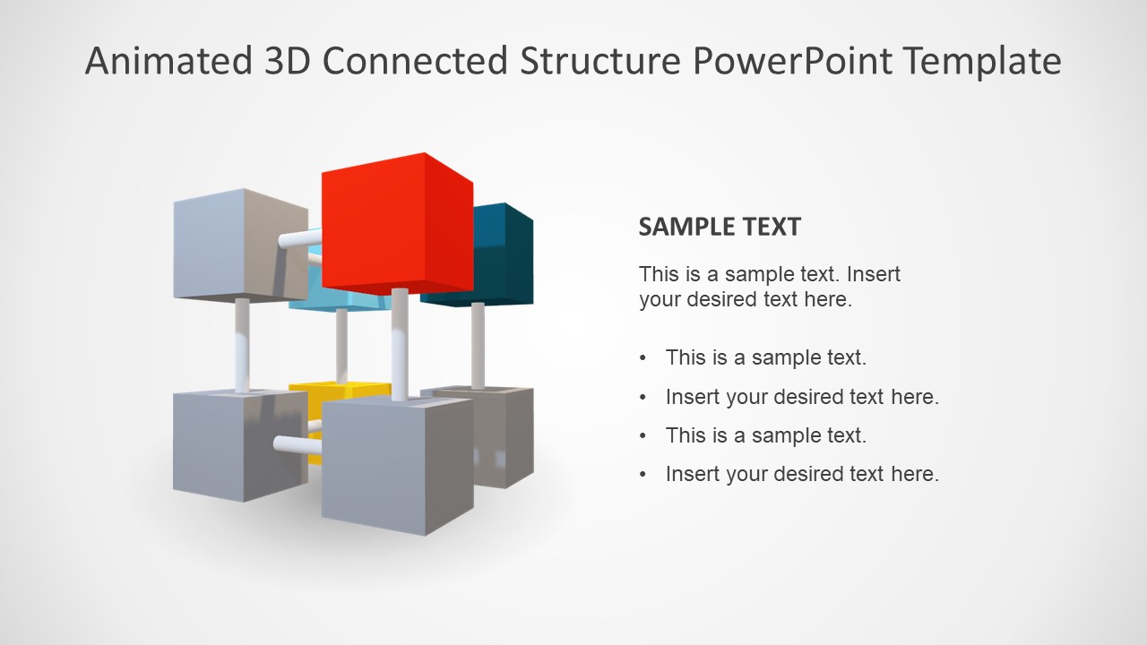 Presentation Slide Animated 3D Object