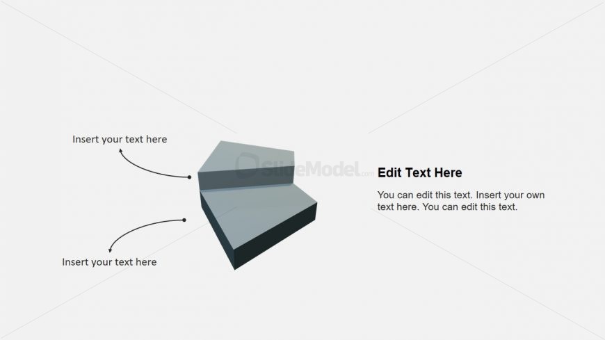 3D Template of Stairs