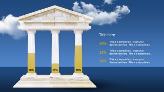 Bar Chart Presentation Style Pillars