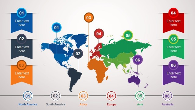 Animated Continental PowerPoint Template