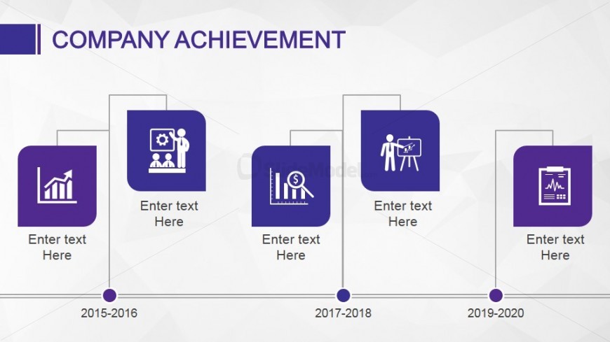 on flowchart powerpoint is achievement slide a Featured above design which company template