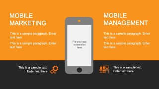 Smartphone Mobile Marketing PowerPoint Slide