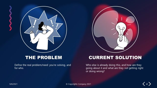 Gradient Elevator Pitch Problem Solution Template