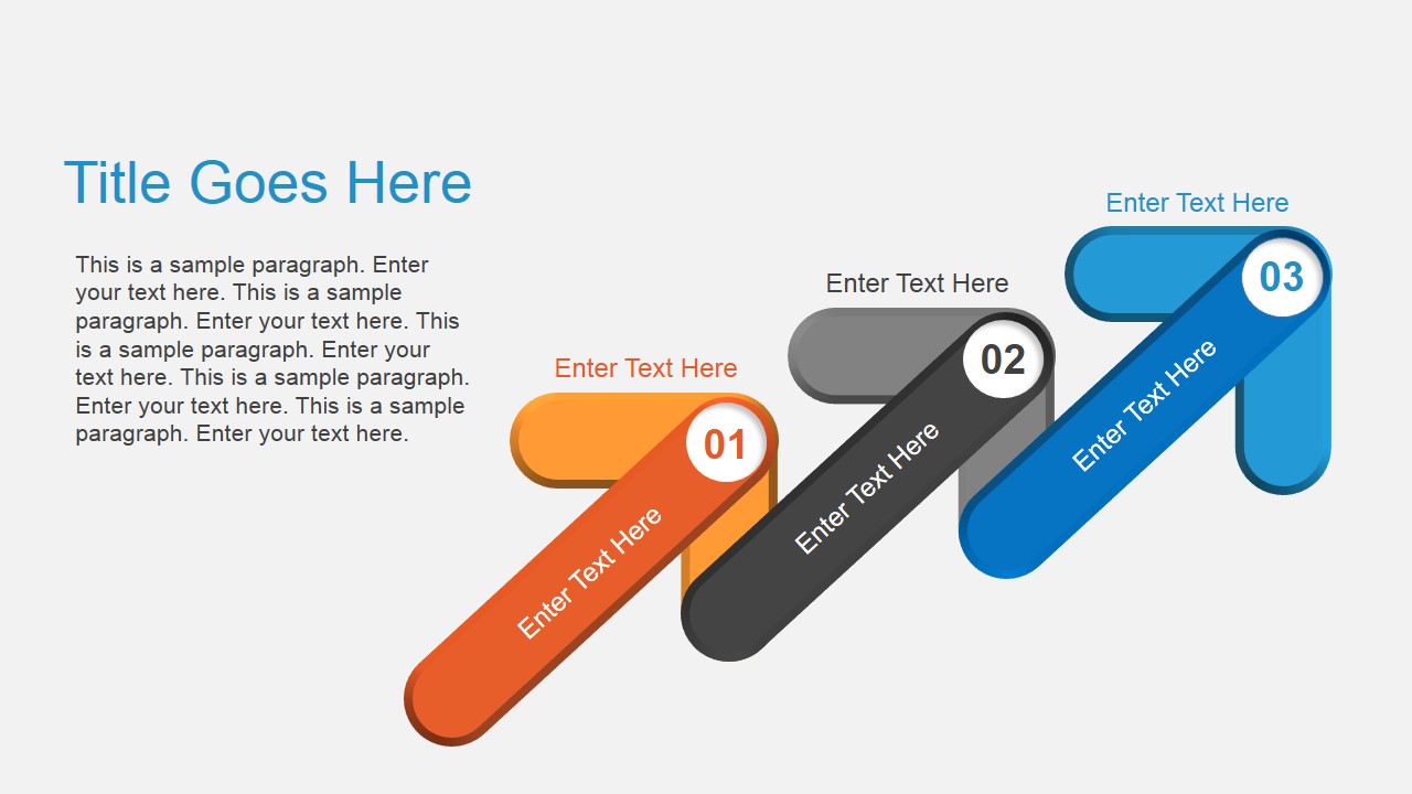 3 Animated Arrows PowerPoint Slide