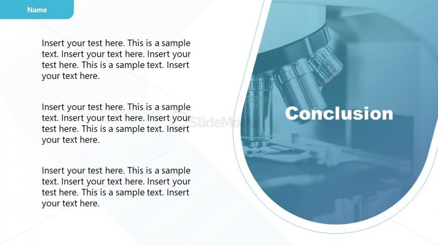 Template of Conclusion Experiment Results Presentation 