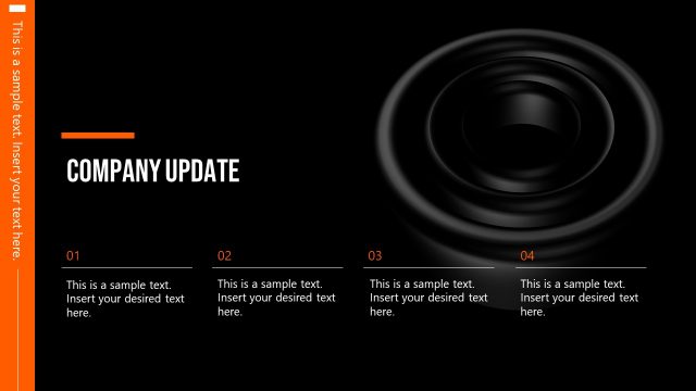 Business Updates PowerPoint Corporate Board Deck