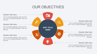 Circular Flat Diagram Design for PowerPoint