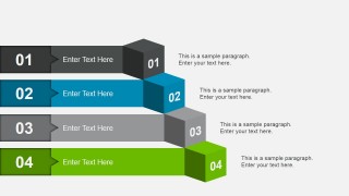 Alternative to Bullet Points Diagram Layout for PowerPoint