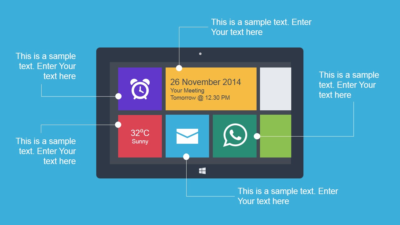 Animated Mobile Technology Powerpoint Template Slidemodel Ppt Templates Free Technology With Animation