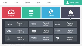 Data Dashboard Payment Options