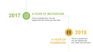 Flat Analysis Slide Design Timeline for Project Planning