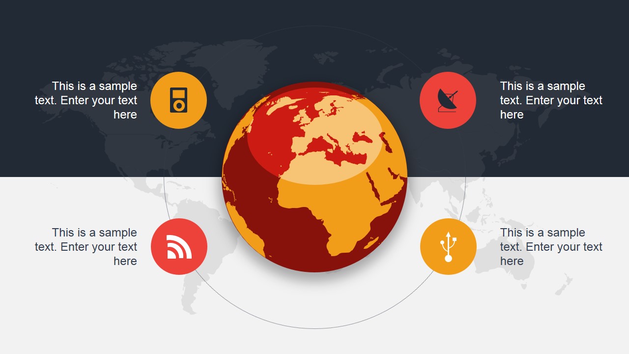 Beautiful Flat 3D PowerPoint Template SlideModel Beautiful Flat 3D PowerPoint Template SlideModel