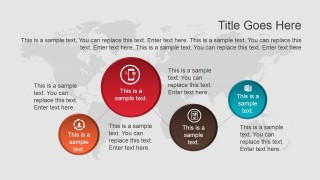 Layout for PowerPoint with Circles & Connected Lines