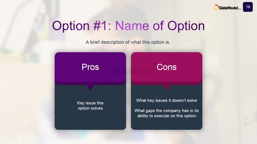 PowerPoint Slide Design Key Issue Analysis