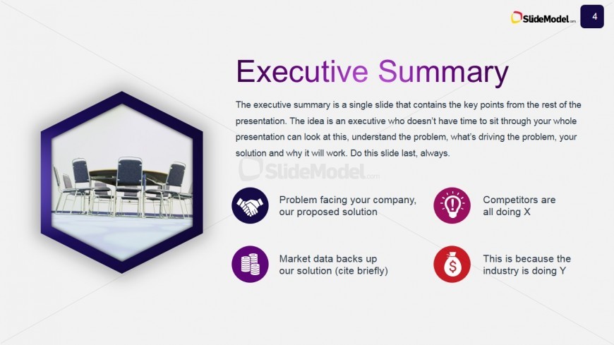 PowerPoint Template Case Study Executive Summary