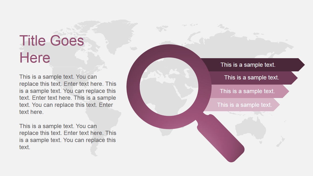 Vibrant Color Shade PowerPoint Template SlideModel