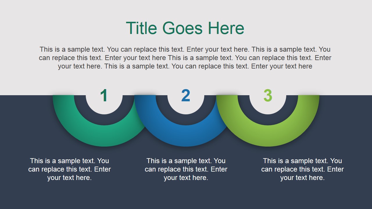 3 Key Concepts in a PowerPoint Slide and Circles