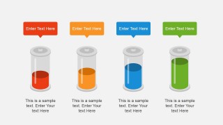 Custom Level Battery Clipart for PowerPoint Slide 