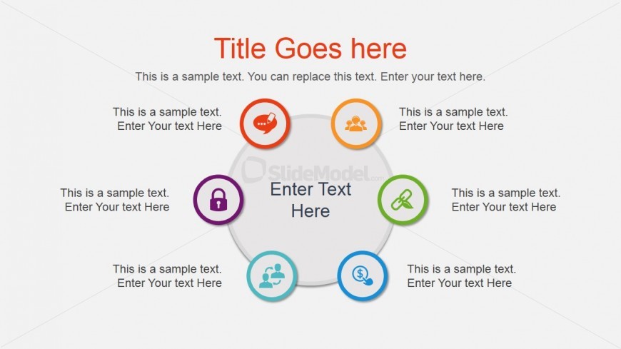 Circular Diagram Design with PowerPoint Icons