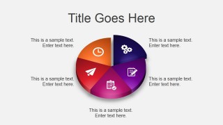 3D Pie Chart Design for PowerPoint