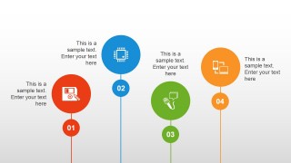 4 Circles PowerPoint Layout