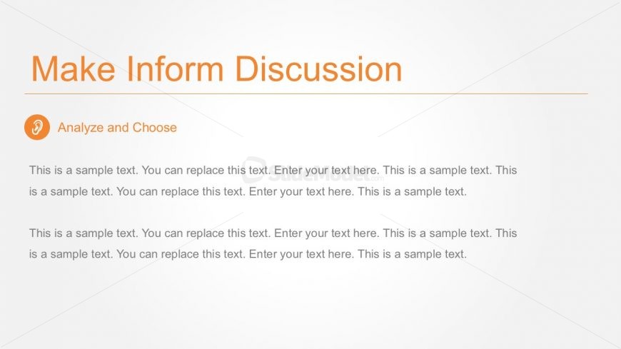 Business Analysis Slide Template for PowerPoint