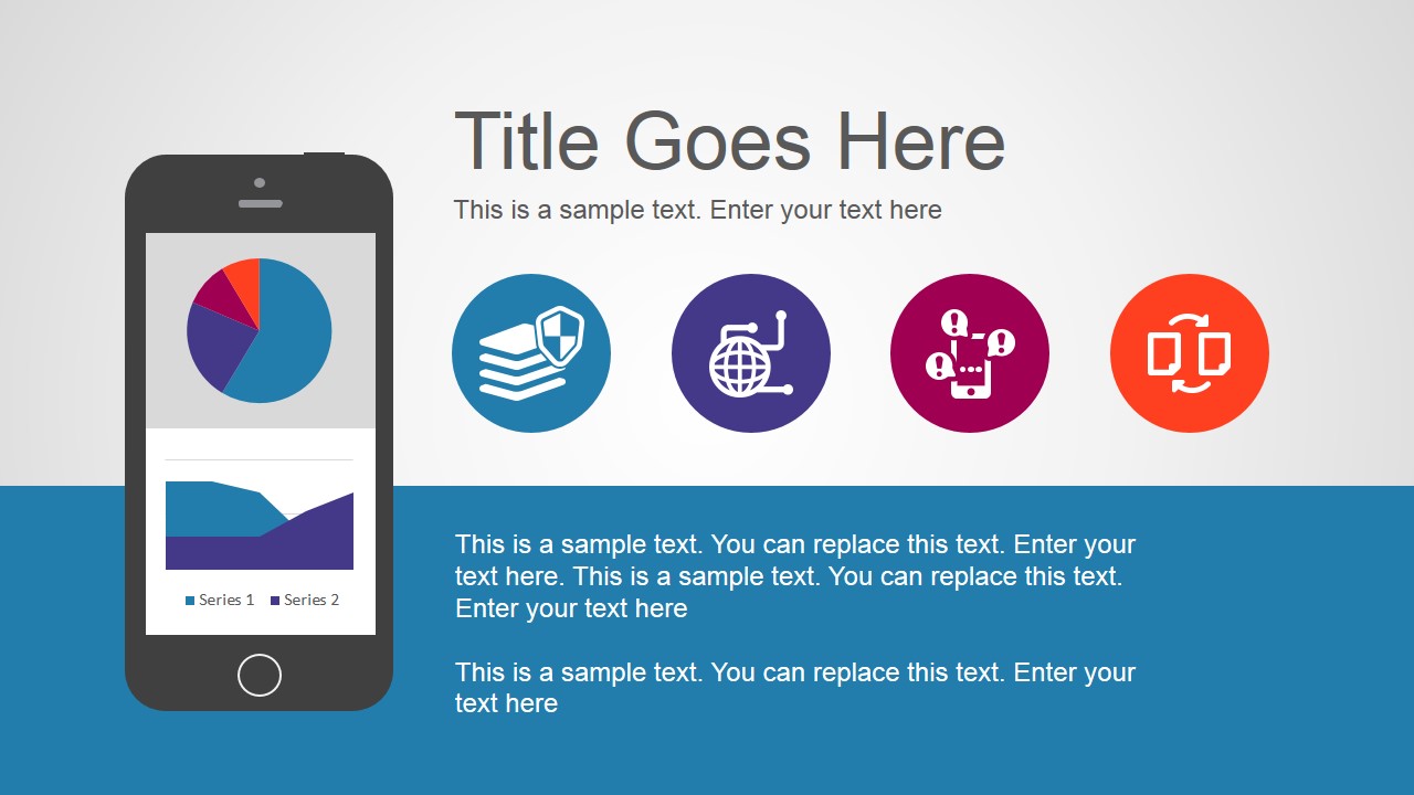 Mobile Analysis Slide Design - SlideModel