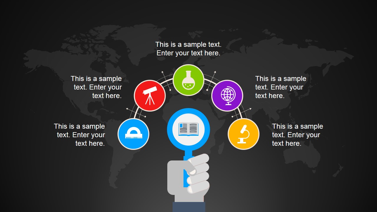 Global Education PowerPoint  Template SlideModel