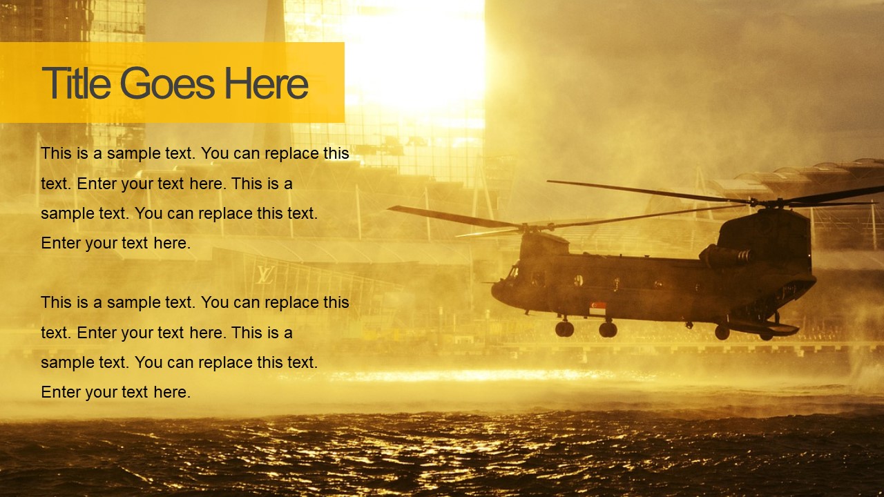 Generic Military PowerPoint Template With Regard To Air Force Powerpoint Template