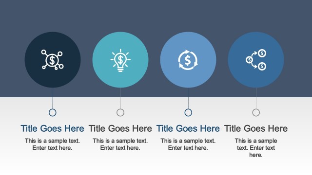 Four Steps Digram iOS Style