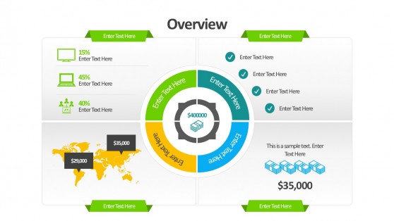 Marketing Dashboard Template Cover Slide