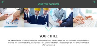 Business Image Portfolio PowerPoint Vectors