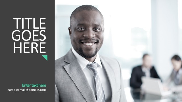 Corporate Presentation Template Slides