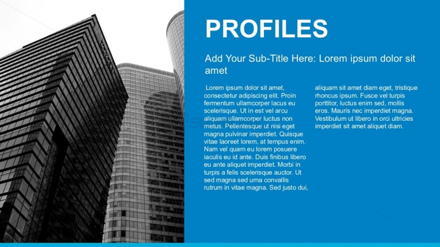 Business Profiles Report PowerPoint Template