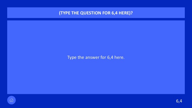 28 Questions Jeopardy PowerPoint Slides