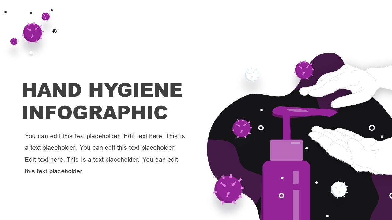 Hand Hygiene Infographics PowerPoint SlideModel