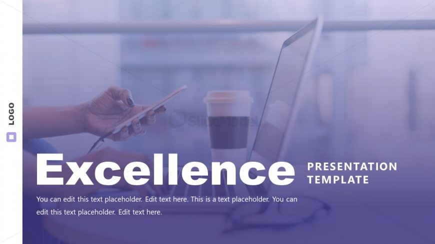 Cover of Business Slide Deck of Excellence
