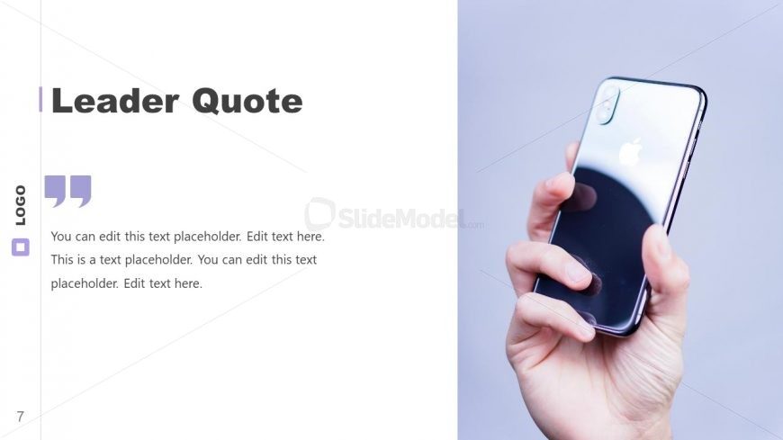 PowerPoint Excellence Template Quotes