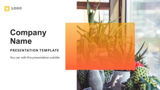 Orange Gradient PowerPoint Theme