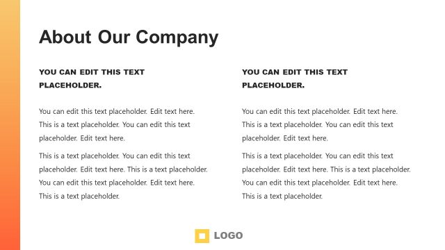 Company Introduction Template Design