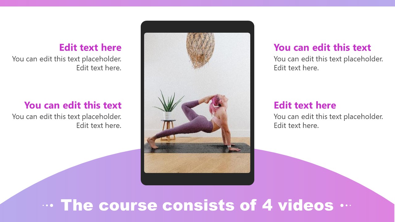 PowerPoint Mantra for Yoga Pose 